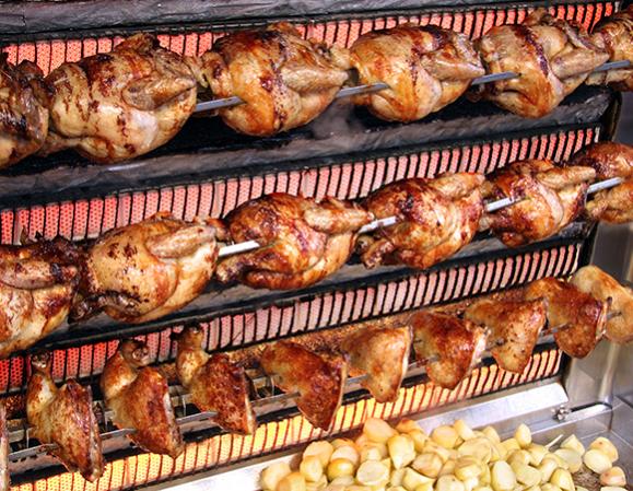 poulets rôtis poulets rôtis